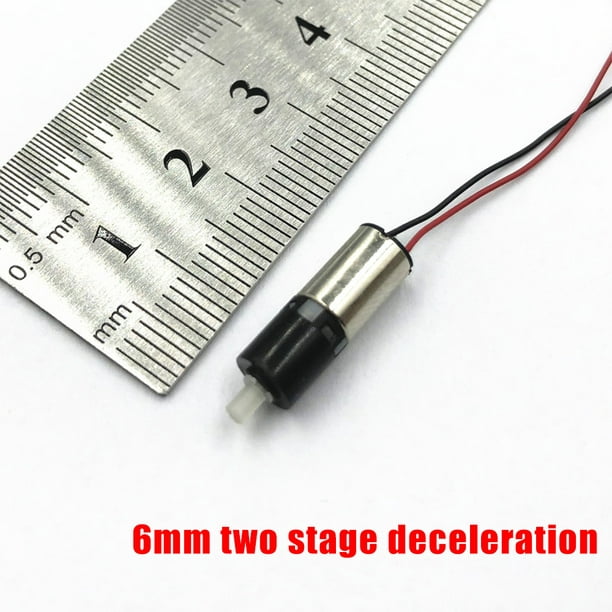 6mm DC3V Precision Mini Micro Planetary Reduction Reducer Gear Motor 1-4 Stage 